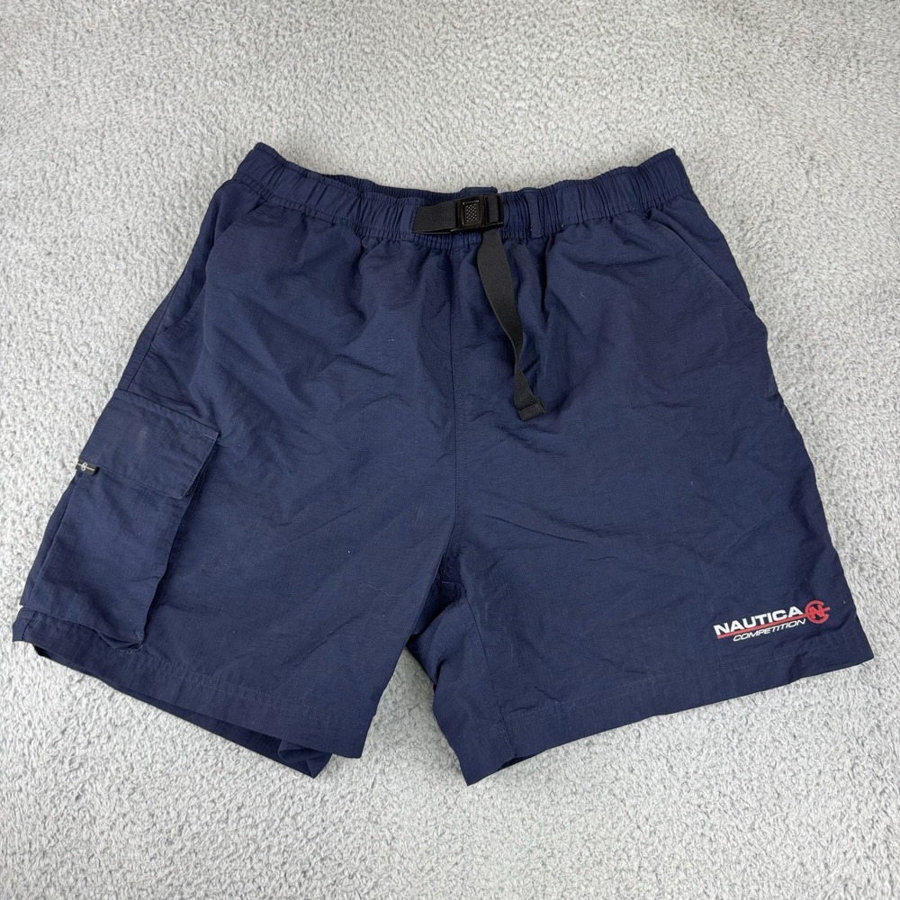 Nautica Men's Athletic Shorts - Navy Blue
